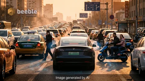 Tesla’s Smartest Software Just Faced its Ultimate Test on China’s Chaos-Filled Roads