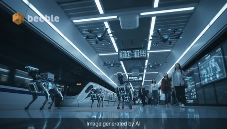 El trayecto autónomo: dentro del primer clúster robótico integrado en el metro de China