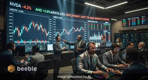 Les commentaires de la PDG d'Arista sur AMD provoquent des fluctuations boursières pour Nvidia et AMD