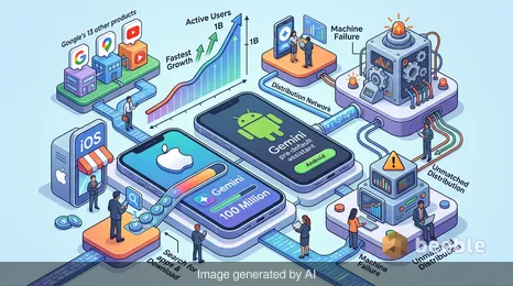 Pourquoi le milliard d'utilisateurs le plus rapide de Google pourrait ne pas suffire à sauver Gemini