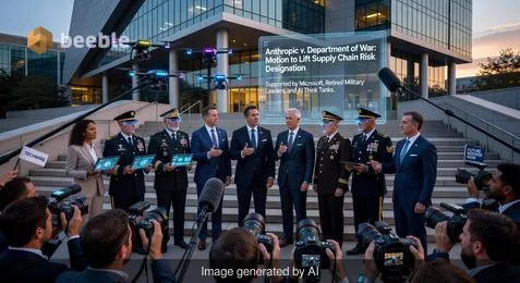 La bataille pour la souveraineté de l'IA : Pourquoi les géants de la technologie et les chefs militaires se rallient à Anthropic