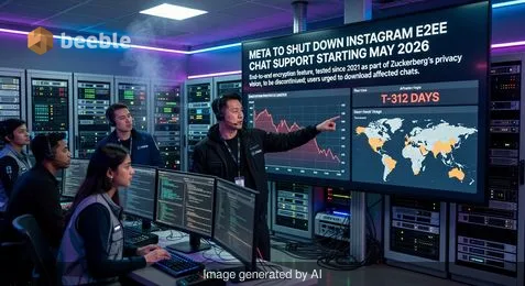 मेटा ने बदला फैसला: इंस्टाग्राम मई 2026 में एंड-टू-एंड एन्क्रिप्टेड चैट के लिए समर्थन समाप्त करेगा