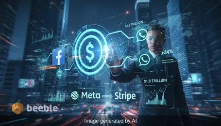 Meta, Stripe un neapturamais stabilo kriptovalūtu uzplaukums