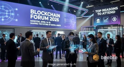 Blockchain Forum 2026: kāpēc šī gada aprīlī Maskava ir Web3 inovāciju epicentrs