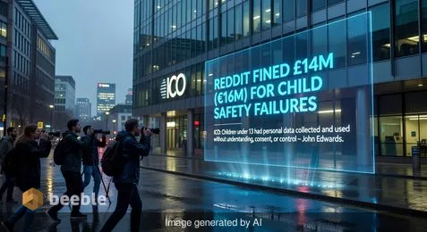 英国监管机构因儿童安全失职对 Reddit 处以 1430 万英镑罚款