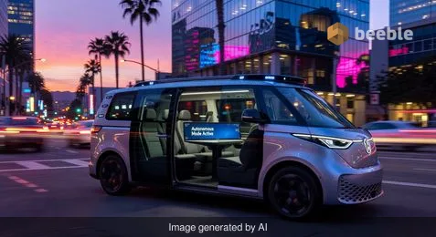 La realidad de los robotaxis: Volkswagen y Uber llevan el ID. Buzz autónomo a Los Ángeles