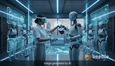 走进“机器人学校”：中国如何利用虚拟现实技术教人形机器人做家务