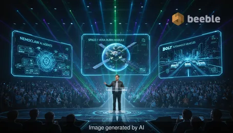 La visión de Nvidia para 2026: Llevando la IA autónoma a las calles y a las estrellas