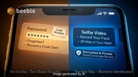 Can a video of your face replace your Google password?