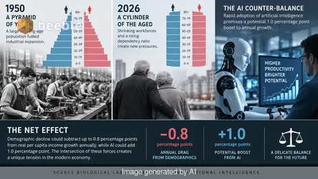 Die schleichende Erosion der demografischen Dividende und der Aufstieg der algorithmischen Vitalität