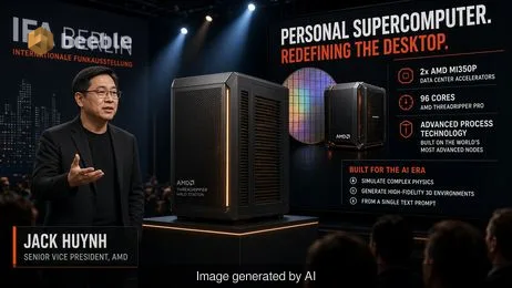 AMD déplace le cœur du centre de données vers votre bureau