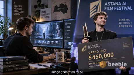 Dlaczego nagroda filmowa AI w wysokości 450 000 USD w Kazachstanie zmienia zasady gry dla każdego aspirującego twórcy