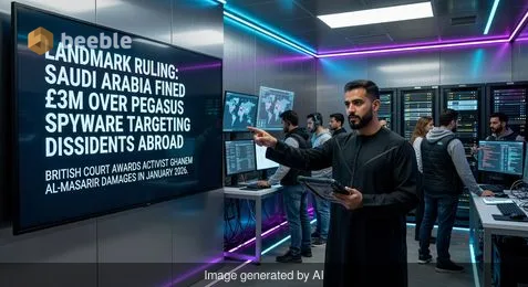 沙特阿拉伯因使用飞马间谍软件针对海外异见人士被罚款300万英镑