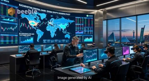 Cyfrowy zwrot Astany: Dlaczego Kazachstan po cichu stawia 350 mln USD na rezerwy kryptowalutowe