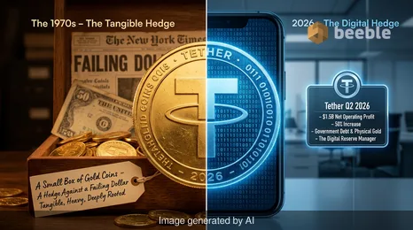 Der stille Wandel von Papier-Dollar zu digitalen Goldbarren