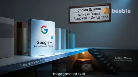 Warum glaubt Google, dass Schweizer Android-Nutzer weniger Suchoptionen benötigen als ihre Nachbarn?