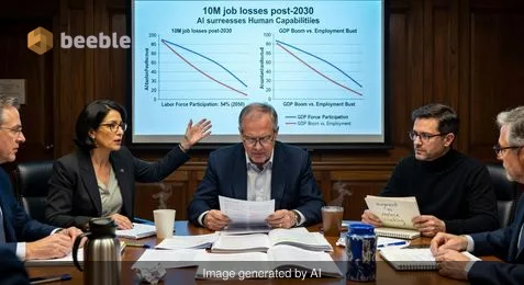 Konsensus ekonomiczny w sprawie AI właśnie się załamał, a Twoja praca znajduje się na linii uskoku