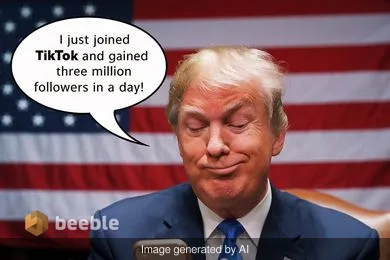 Дональд Трамп присоединяется к TikTok и быстро набирает три миллиона подписчиков