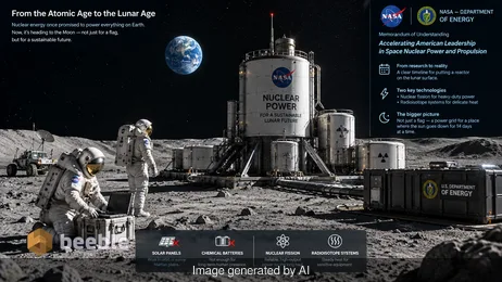 Das Rennen um Kernkraft auf dem Mond wird endlich real