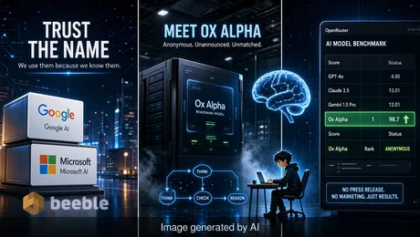 Γιατί το ισχυρότερο νέο μοντέλο AI στον κόσμο δεν έχει όνομα ούτε πρόσωπο