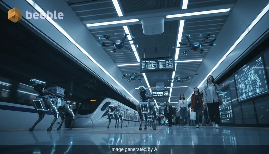 स्वायत्त आवागमन: चीन के पहले एकीकृत रोबोट मेट्रो क्लस्टर के भीतर की झलक