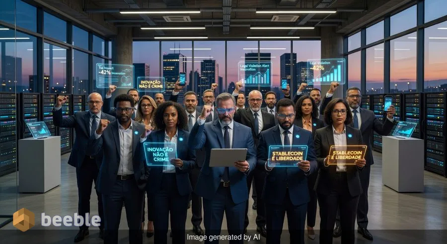 ब्राजील के फिनटेक दिग्गज प्रस्तावित स्टेबलकॉइन टैक्स के खिलाफ एकजुट: क्या यह नवाचार के लिए खतरा है?