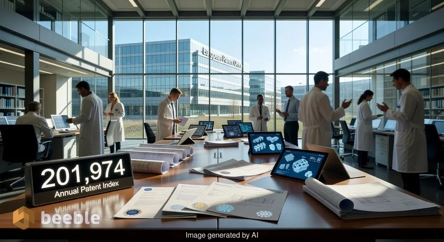La puissance des brevets en Allemagne : en tête de la vague d'innovation en Europe lors d'une année record