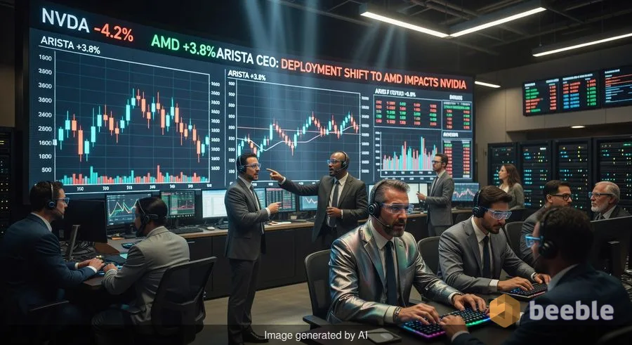 Arista tegevjuhi kommentaarid AMD kohta põhjustasid Nvidia ja AMD aktsiate kõikumise