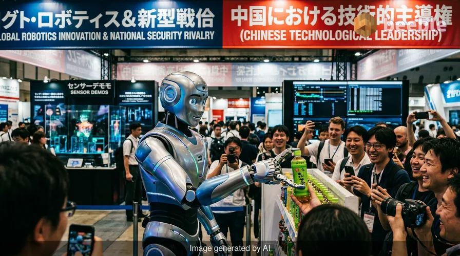 Czy pracowałbyś u boku żartującego humanoida? Nowy plan Japonii na odzyskanie pozycji w wyścigu robotów