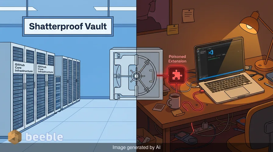 How a Single VS Code Extension Opened the Gates to GitHub's Internal Codebase