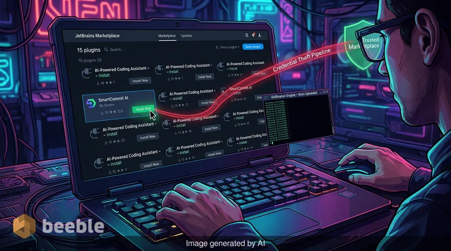 How 15 fake AI plugins turned the JetBrains Marketplace into a credential buffet