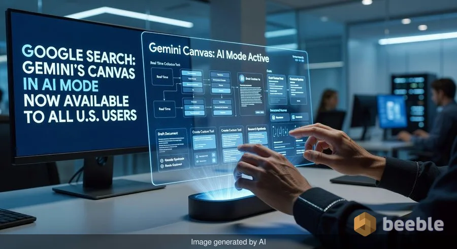 La búsqueda de Google evoluciona: Canvas de Gemini en modo IA ya está disponible para todos los usuarios de EE. UU.