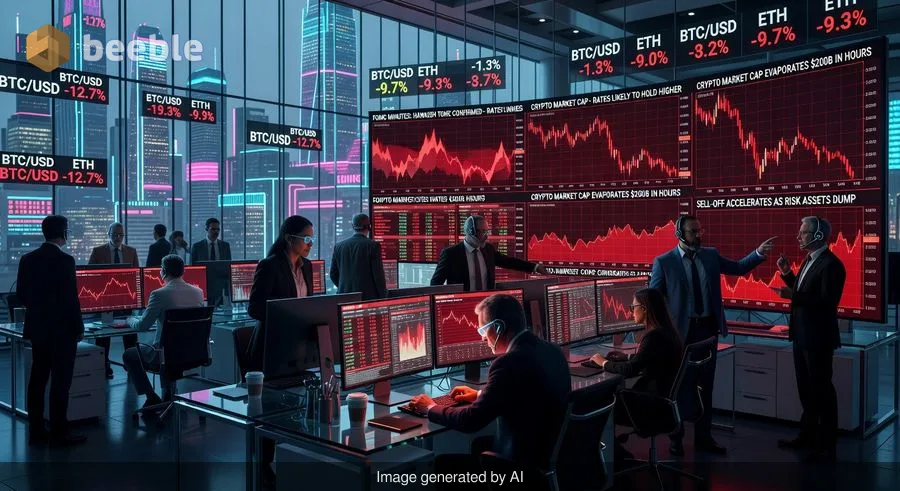 Krüptoturu väljavaade: volatiilsuses navigeerimine pärast FOMC karmisõnalisi protokolle