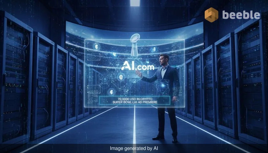 El CEO de Crypto.com Rompe el Récord de Dominio con la Compra de AI.com por $70 Millones para Lanzar una Plataforma de Agentes de IA Autónomos