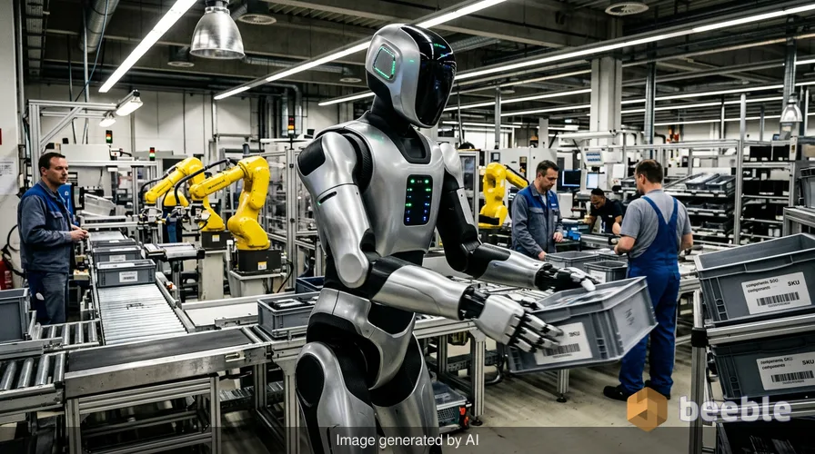 Dentro de la fábrica alemana donde NVIDIA y Siemens demuestran que los robots pueden colaborar con los humanos