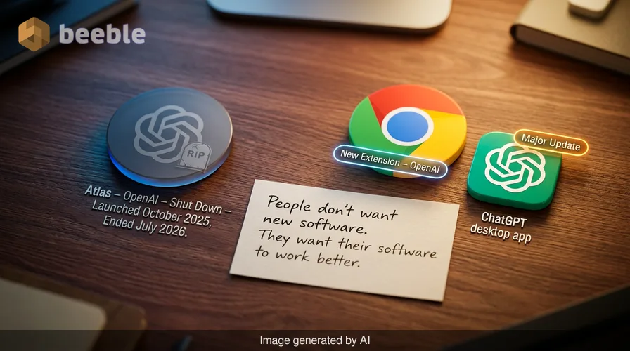 Warum gibt OpenAI den Browser-Krieg auf, um in Ihre Symbolleiste zu ziehen?