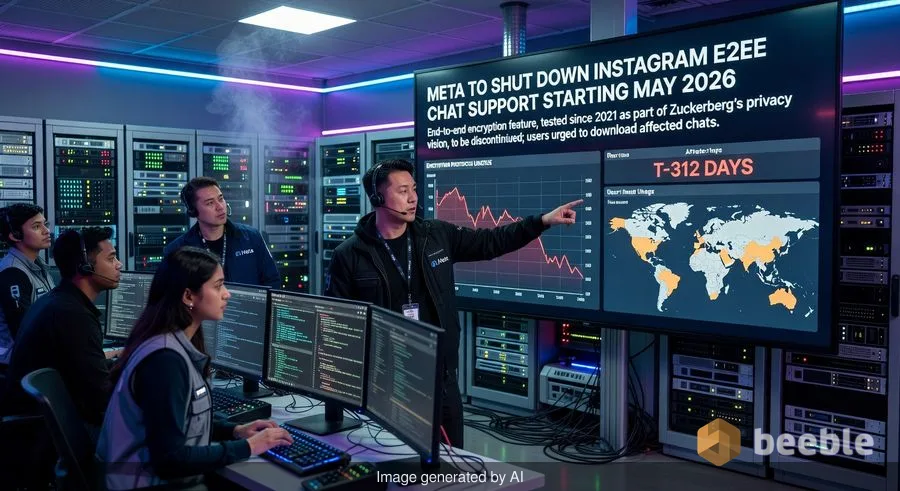 Meta меняет курс: Instagram прекратит поддержку сквозного шифрования чатов в мае 2026 года