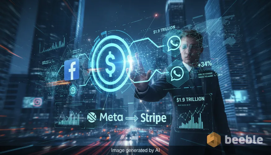 Meta, Stripe un neapturamais stabilo kriptovalūtu uzplaukums