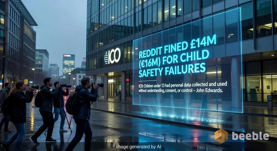 Le régulateur britannique inflige une amende de 14,3 millions de livres à Reddit pour manquement à la sécurité des enfants