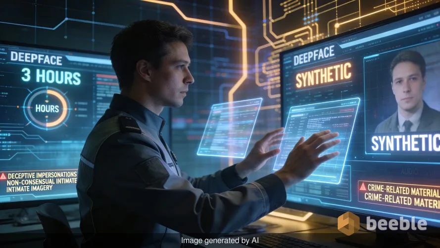 India Mandates 3-Hour Deepfake Takedown: New IT Rules Demand Swift Platform Action and AI Content Labeling