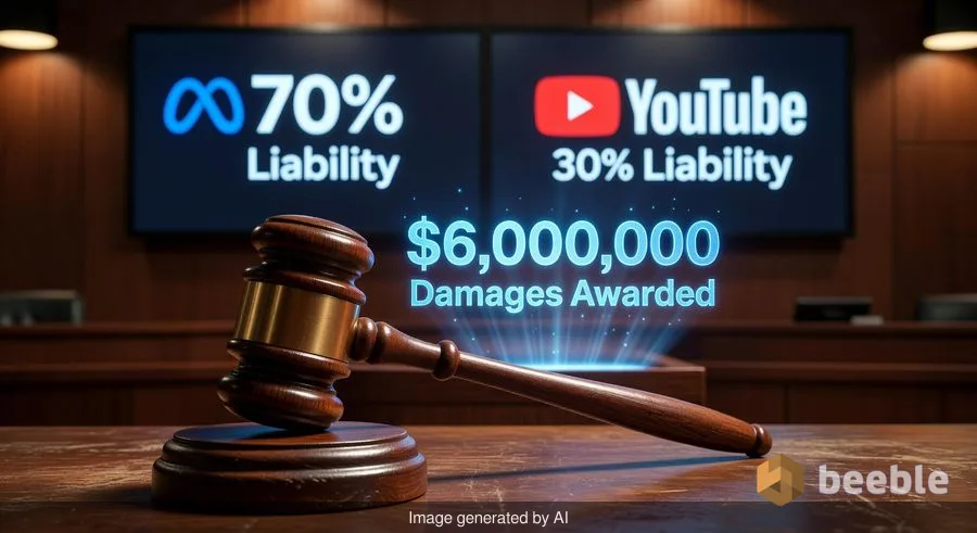 Werdykt opiewający na 6 milionów dolarów: Dlaczego orzeczenie w sprawie uzależnienia od Mety i YouTube zmienia wszystko