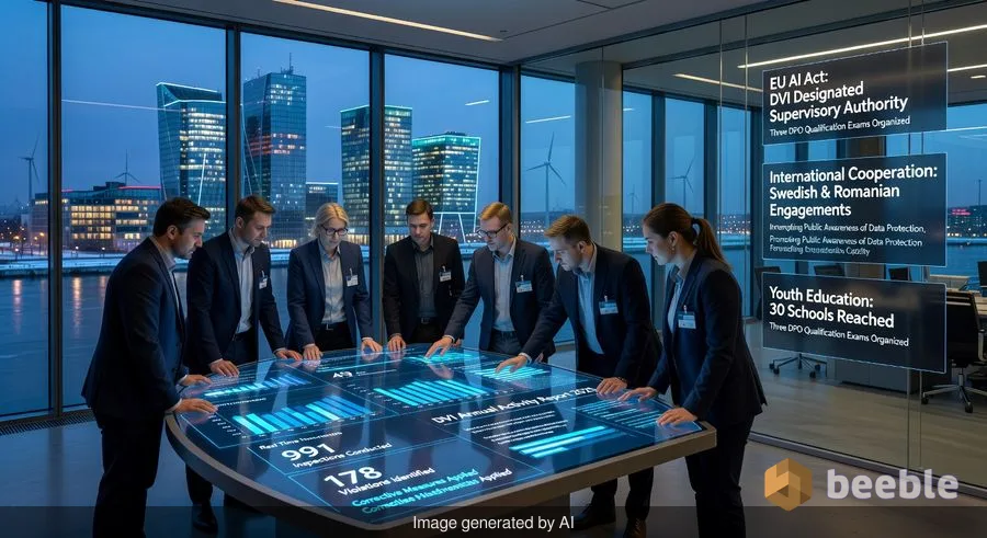 Latvijos valstybinė duomenų inspekcija paskelbė 2025 m. ataskaitą: dėmesio centre – DI reguliavimas ir teisės aktų vykdymas