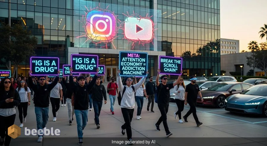 Ekonomia uwagi przed sądem: Kulisy przełomowego procesu przeciwko Meta i YouTube