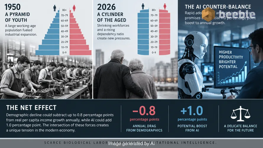 Die schleichende Erosion der demografischen Dividende und der Aufstieg der algorithmischen Vitalität