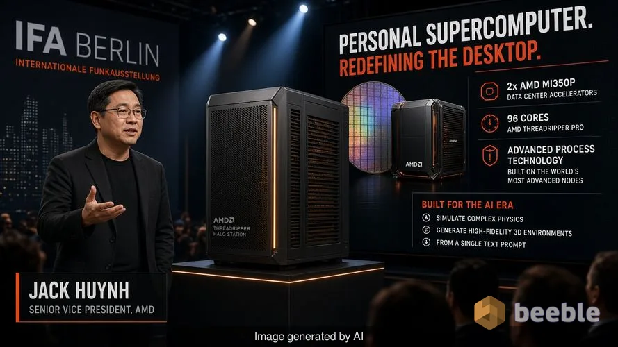 AMD traslada el corazón del centro de datos a su escritorio