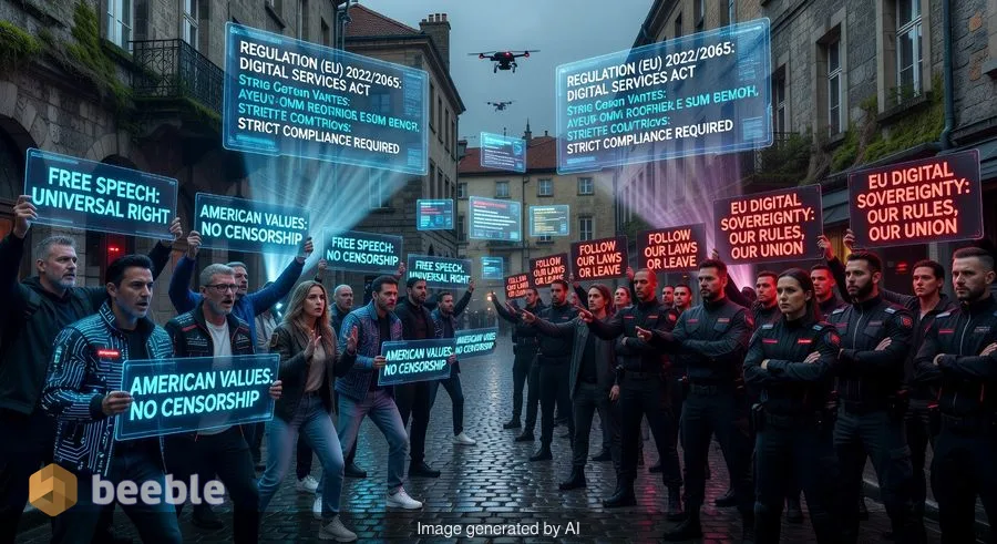Digitale Souveränität vs. der erste Verfassungszusatz: Navigation durch das große atlantische Tech-Schisma