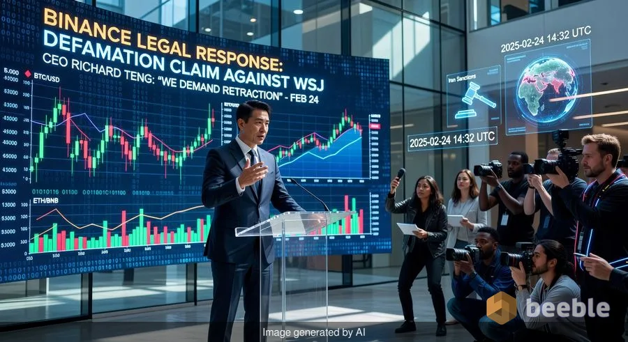 Binance Strikes Back: The Legal Battle Over WSJ’s Iran Compliance Report Explained