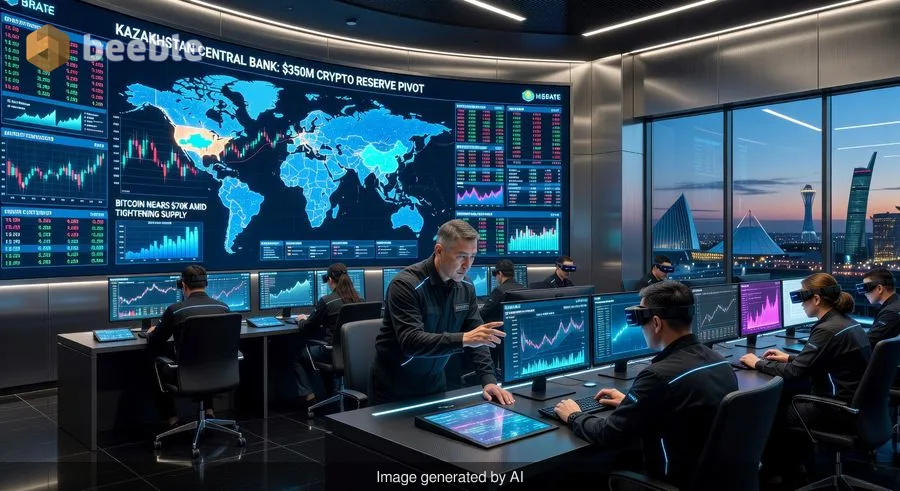 Cyfrowy zwrot Astany: Dlaczego Kazachstan po cichu stawia 350 mln USD na rezerwy kryptowalutowe