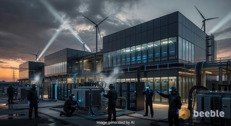 Paradoks energii: Czy brytyjska sieć energetyczna przetrwa boom na centra danych?