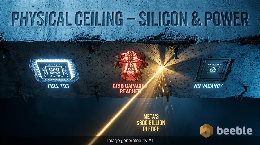 The Great AI Capacity Wall Is Now Forcing Tech Giants To Ration Power